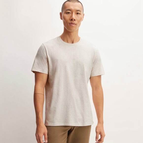 Everlane The Essential Organic Crew [A-61] - Picture 1 of 3